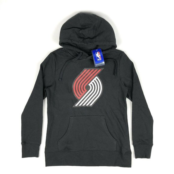 Fanatics Tops - Portland Trail Blazers NBA Fanatics Black Hoodie